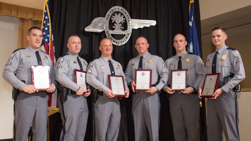 SCDPS Names Trooper Of The Year Telecommunications Operator Of The 